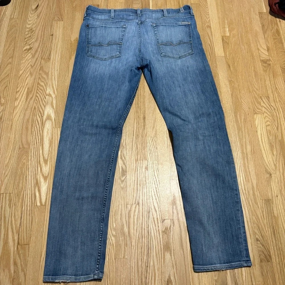 7 for all mankind | Slimmy Straight Leg Denim Jeans - Picture 9 of 11